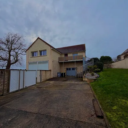 Ecume Maison Vue Degagee Sur Mer, Spacieuse Lumineuse 3 Chambres, 2 Salle D'Eau, 2 Wc A 1Km De La Plage Et Commerces, Plages Du Debarquement, Parking Privatif, Terrasse, Jardin Clos, Table De Ping Pong Aux Beaux Jours, Pres De Bayeux Holiday home
