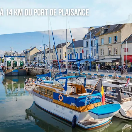 Ecume Maison Vue Degagee Sur Mer, Spacieuse Lumineuse 3 Chambres, 2 Salle D'Eau, 2 Wc A 1Km De La Plage Et Commerces, Plages Du Debarquement, Parking Privatif, Terrasse, Jardin Clos, Table De Ping Pong Aux Beaux Jours, Pres De Bayeux Holiday home *