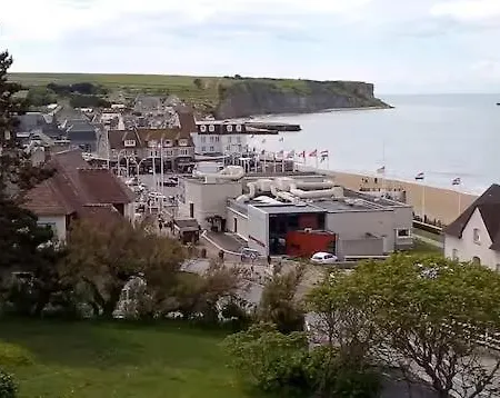 Prázdninový dům Ecume Maison Vue Degagee Sur Mer, Spacieuse Lumineuse 3 Chambres, 2 Salle D'eau, 2 Wc A 1km De La Et Commerces, Plages Du Debarquement, Parking Privatif, Terrasse, Jardin Clos, Table De Ping Pong Aux Beaux Jours, Pres De Bayeux Saint-Côme-de-Fresné