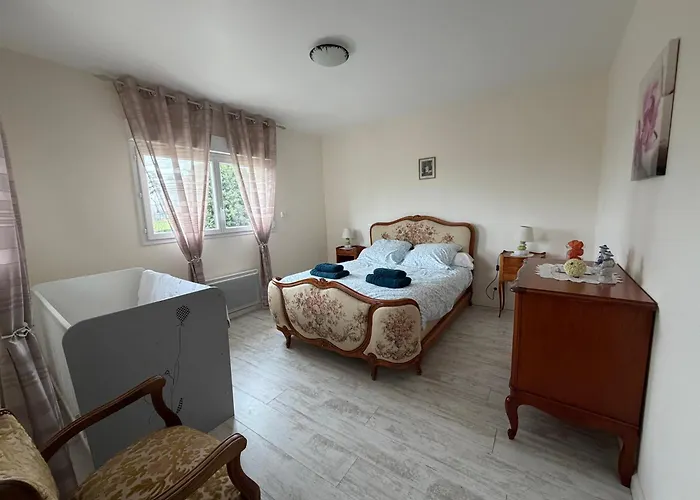 Ecume Maison Spacieuse Lumineuse 1km De La Vue D'asnelles, En Plein Coeur Des Plages Du Debarquement, 2 Sdb, 2 Wc, Parking Privatif, Terrasse, Jardin, Table De Ping Pong Aux Beaux Jours, Pres De Bayeux Holiday home Saint-Come-de-Fresne