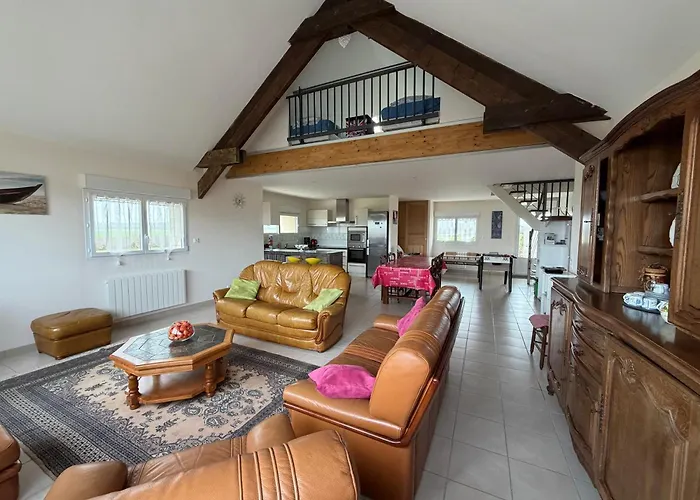 Ecume Maison Spacieuse Lumineuse 1km De La Vue D'asnelles, En Plein Coeur Des Plages Du Debarquement, 2 Sdb, 2 Wc, Parking Privatif, Terrasse, Jardin, Table De Ping Pong Aux Beaux Jours, Pres De Bayeux *