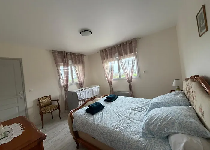 Ecume Maison Spacieuse Lumineuse 1km De La Vue D'asnelles, En Plein Coeur Des Plages Du Debarquement, 2 Sdb, 2 Wc, Parking Privatif, Terrasse, Jardin, Table De Ping Pong Aux Beaux Jours, Pres De Bayeux Saint-Côme-de-Fresné